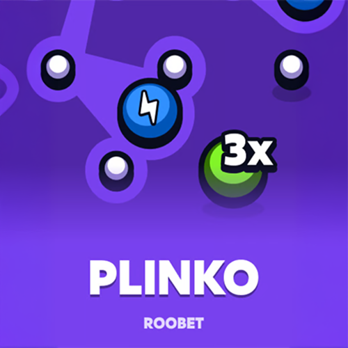 El juego Plinko es fácil de jugar en el casino Roobet.