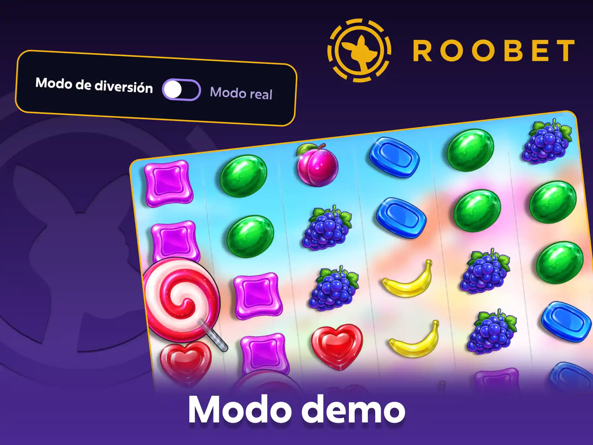 Prueba jugar a Sweet Bonanza 2500 en modo demo en Roobet.